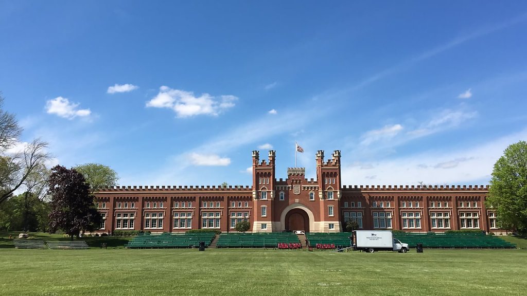 #MyHeadInTheClouds Culver Academy Riding Hall